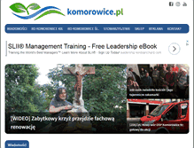 Tablet Screenshot of komorowice.pl